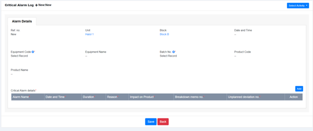 Comprehensive electronic log sheet