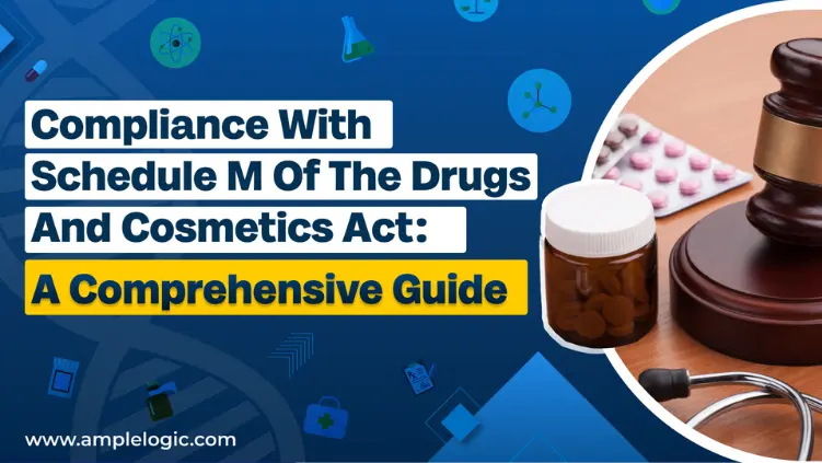 Compliance with Schedule M of the Drugs and Cosmetics Act (2018)